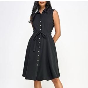 Preloved Great Condition Sharagano Shirt Dress Size 10 (runs small)